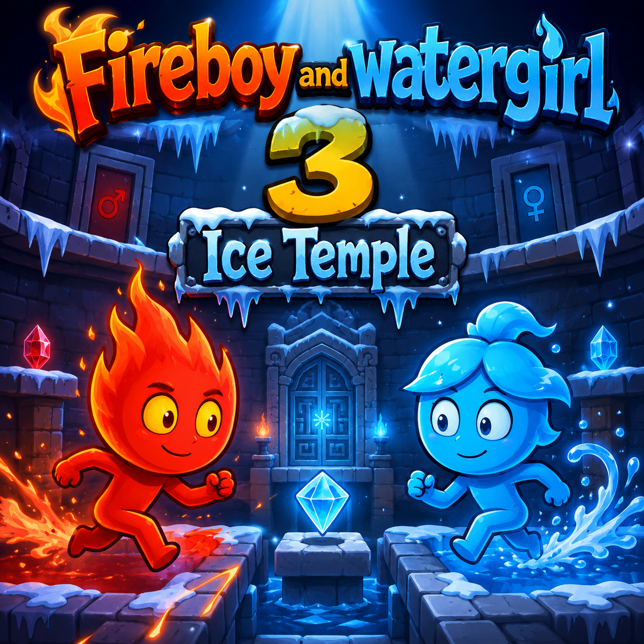 Fireboy And Watergirl 3 Ice Temple
